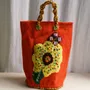 Bags and totes - Basket “Nathalie's little flowers” - PO! PARIS
