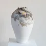 Unique pieces - Moon jar Dépaysement - AUDREY SCHADITZKI CERAMIC