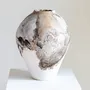 Vases - Moon Jar Depaysement N°60 - AUDREY SCHADITZKI CERAMIC