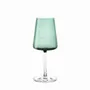 Verres - Vida Verre à vin coloré Malachit avec votre logo - 1 pièce 400 ml - PEKALLA CRISTAL GLASS