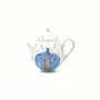 Mugs - Pomegranate Holiday Teapot - Celestial Blue - GLAZARA