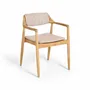 Chaises de jardin - Tofino teak Dining chair - JATI KEBON