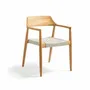 Chaises de jardin - Tofino teak Dining chair - JATI KEBON