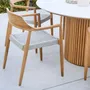 Chaises de jardin - Tofino teak Dining chair - JATI KEBON