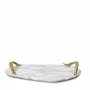 Platter and bowls - Rozu Marble Calacatta Luxury Tray - MAEVE