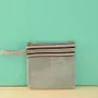 Clutches - Chic Grey Recycled Plastic Mesh Pouch - BAOBAB