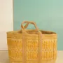 Bags and totes - SOFY Jute Bag with Lemon Print - BAOBAB