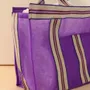 Bags and totes - Purple recycled nylon beach bag - BAOBAB