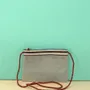Clutches - Chic Grey Recycled Plastic Mesh Crossbody Bag - BAOBAB