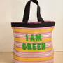 Sacs et cabas - Grand Sac I AM GREEN Rose et Jaune - BAOBAB