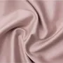 Linge de lit - Parure de lit simple, 100 % satin de coton, rose - DILIOS