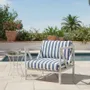 Lawn chairs - Fauteuil en fer forgé style bambou - GUADARTE
