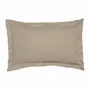 Bed linens - Sateen Pillowcase 50x70cm, Taupe - DILIOS