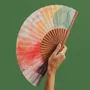 Gifts - Hand Fan COLOUR HARMONY - 23cm - Multicolour - A FAN OF
