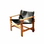 Lounge chairs for hospitalities & contracts - CHAIR DIRECTOR LEATHER - SOL & LUNA