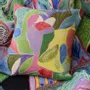 Fabric cushions - CUSHION " MARIE-LAURE'S GARDEN” IN COLLABORATION WITH FLORENT GROC - JULES PANSU