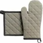 Potholders - Recycled kitchen glove and potholder set Grace Ombre 15 X 32 - MAISON VIVARAISE - SDE VIVARAISE WINKLER
