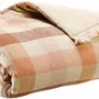 Throw blankets - Kate Printed Throw Blanket Terracotta 135 X 200 - MAISON VIVARAISE - SDE VIVARAISE WINKLER