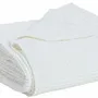 Linge de lit - Jeté recyclé Maia Craie 280 x 260 - MAISON VIVARAISE - SDE VIVARAISE WINKLER