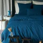 Linge de lit - Drap housse Céleste Orage 200 x 90 - LA CERISE SUR LE GATEAU
