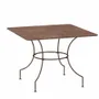 Decorative objects - Furniture - Square table 100x100 - DÉCORS & LANTERNES D'AUTREFOIS