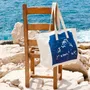 Sacs et cabas - Sac cabas Gypso Bleu 38 x 46 x 18 - LA CERISE SUR LE GATEAU