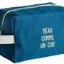 Pochettes - Trousse cube Beau orage L 22 x 14 x 10,5 - LA CERISE SUR LE GATEAU