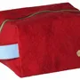 Pochettes - Trousse cube Iona Cherry S 15,5 x 10 x 10 - LA CERISE SUR LE GATEAU