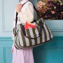 Sacs et cabas - Sac voyage Rita Matcha 30 x 42 x 20 - LA CERISE SUR LE GATEAU