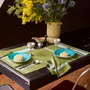 Table cloths - Set of 2 La nonna placemats Pistacchio 40 X 50 X 1 - LA CERISE SUR LE GATEAU