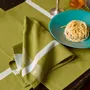 Napkins - Set of 2 La nonna napkins Pistacchio 45 X 45 - LA CERISE SUR LE GATEAU