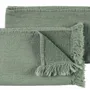 Bath towels - Set of 2 Luna Guest Towels Detox Green 50 X 30 - LA CERISE SUR LE GATEAU