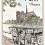 Dish towels - Tea Towel Quai Notre Dame Écru 48 X 72 - MAISON VIVARAISE - SDE VIVARAISE WINKLER