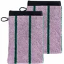 Other bath linens - Charly Set of 2 Wash Mitts Lilas 15 X 21 - LA CERISE SUR LE GATEAU