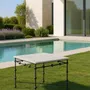 Lawn tables - Wrought iron side table - GUADARTE