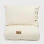 Bed linens - Double bed linen set,  Natural Light,100% raw cotton - DILIOS