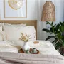 Bed linens - Double bed linen set,  Natural Light,100% raw cotton - DILIOS
