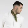 Foulards et écharpes - BANDANA COTON STANLEY HERBE - MONSIEUR CHARLI