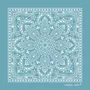 Foulards et écharpes - BANDANA COTON STANLEY TURQUOISE - MONSIEUR CHARLI