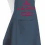 Tabliers de cuisine - Tablier de cusine Je me bonifie avec l'âge recyclé Rouge Indigo 72 x 90 - MAISON VIVARAISE - SDE VIVARAISE WINKLER