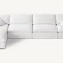 Sofas - CLOUD MODULAR 5-PIECE CHAISE SECTIONAL - RH