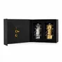 Gifts - BOX OF 2 MINI FOOD MILLS GOLD AND SILVER - GOLD EMOTION