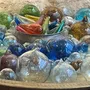 Outdoor decorative accessories - RECYCLED GLASS BALL - LA MAISON DAR DAR