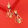 Jewelry - GOLD AND RED JAR SLEEPERS - TARATATA BIJOUX