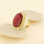 Jewelry - OLIVE RING, GOLD AND RED COLOUR - TARATATA BIJOUX