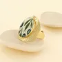 Jewelry - OLIVE RING GOLD COLOR MULTI - TARATATA BIJOUX