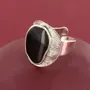 Jewelry - RING DO NOT MOVE SILVER BLACK COLOR - TARATATA BIJOUX
