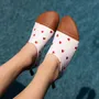 Chaussons et chaussures enfant - Chaussons souples tout terrain - Les Petits Coeurs Bicolores - LES PAS PETITS