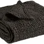 Bed linens - Throw Stonewashed Tana Carbone 280 X 260 - MAISON VIVARAISE - SDE VIVARAISE WINKLER