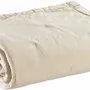 Bed linens - Tika Bed Throw Naturel 260 X 260 - MAISON VIVARAISE - SDE VIVARAISE WINKLER
